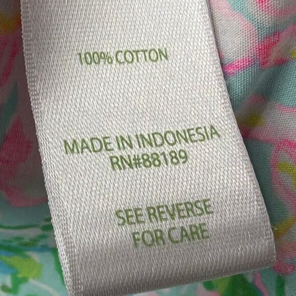 Lilly Pulitzer Zeldie One Shoulder Blouse Ruffle Size XS NWOT Preppy Pink Isle - Picture 8 of 9